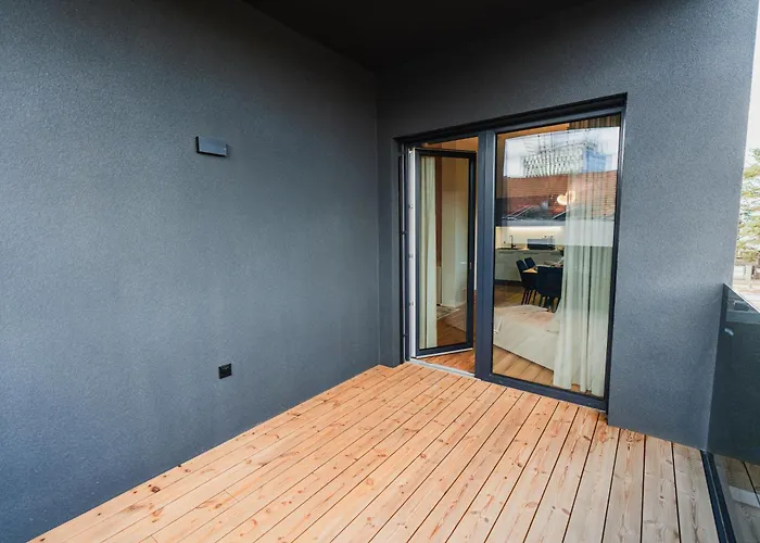 Apartmán Prázdninová Rezidence - 2 Ložnice, 2 Terasy, 90m2