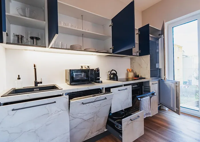 Apartmán Prázdninová Rezidence - 2 Ložnice, 2 Terasy, 90m2 Komarov
